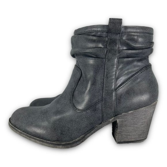 RocketDog K9 High Ankle Booties C355 0415 Pull On Charcoal Gray Women 8.5M - Picture 4 of 11